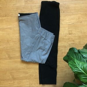 2 pairs skinny ankle dress pants!